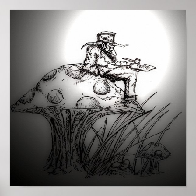 A Nice Pipe On A Toadstool Poster (Front)