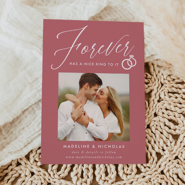 A Nice Ring To It Rose Engagement Announcement (Creator Uploaded)