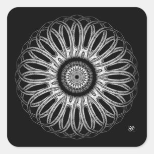 A nice round thing v3 square sticker
