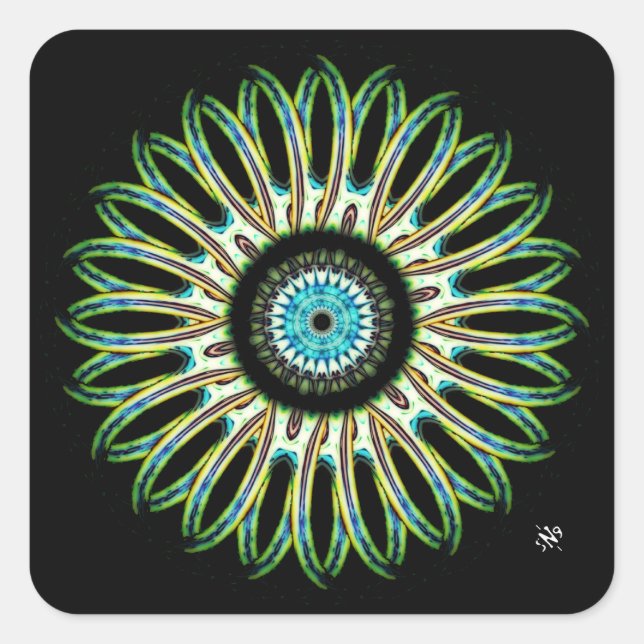 A nice round thing vC2 Square Sticker (Front)