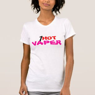 A nice t-shirt for women that love vaping.
