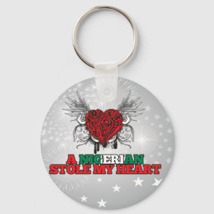 A Nigerian Stole my Heart Key Ring