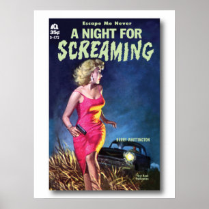A Night for Screaming by Harry Whittington Poster