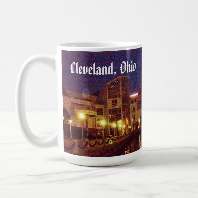 A NIGHT IN CLEVELAND mug (Left)