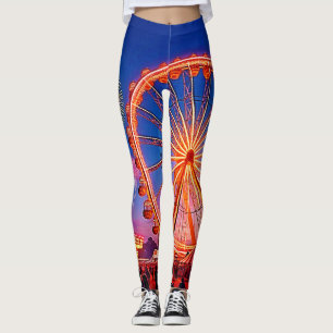 A Night of Festive Lights Design Leggings