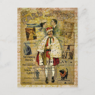 A Night on the Town Postcard