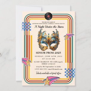 A Night Under the Stars Prom Invitation