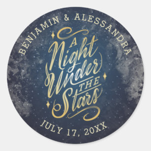 A Night Under the Stars Stickers