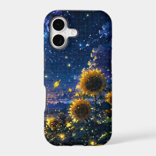 A Night with The Sunflowers and Fireflies