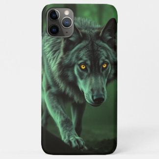 A Night Wolf: The Alpha of the Forest iPhone 11 Pro Max Case