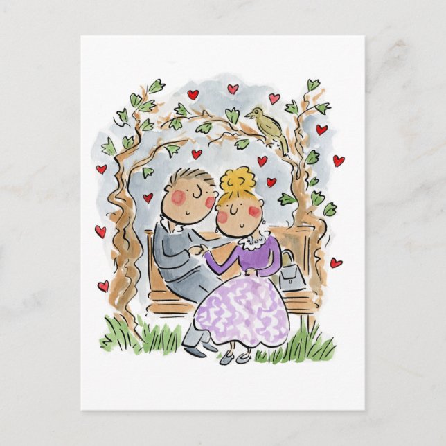 A nightingale sang in Berkeley Square Postcard (Front)