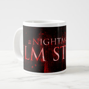 A Nightmare on Elm Street   Bloody Text Large Coffee Mug