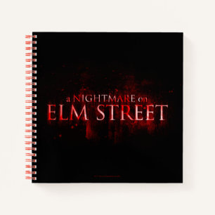 A Nightmare on Elm Street   Bloody Text Notebook