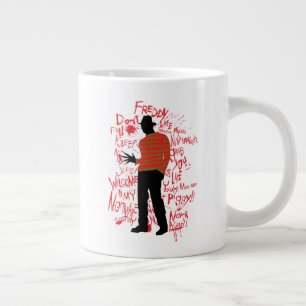 A Nightmare on Elm Street   Don't Fall Asleep Large Coffee Mug