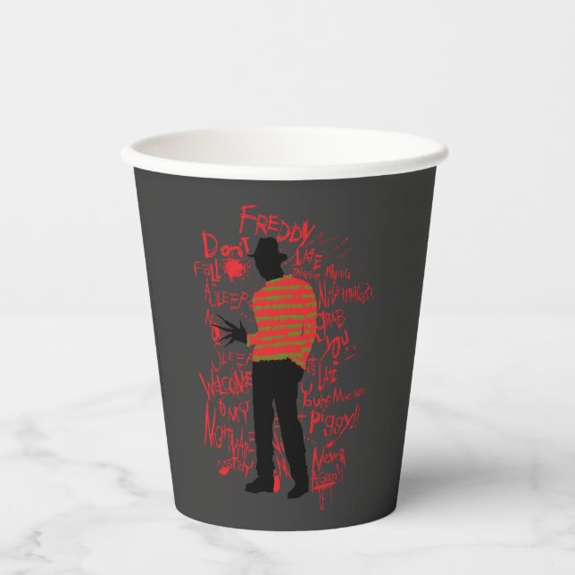 A Nightmare on Elm Street | Don't Fall Asleep Paper Cups (Front)