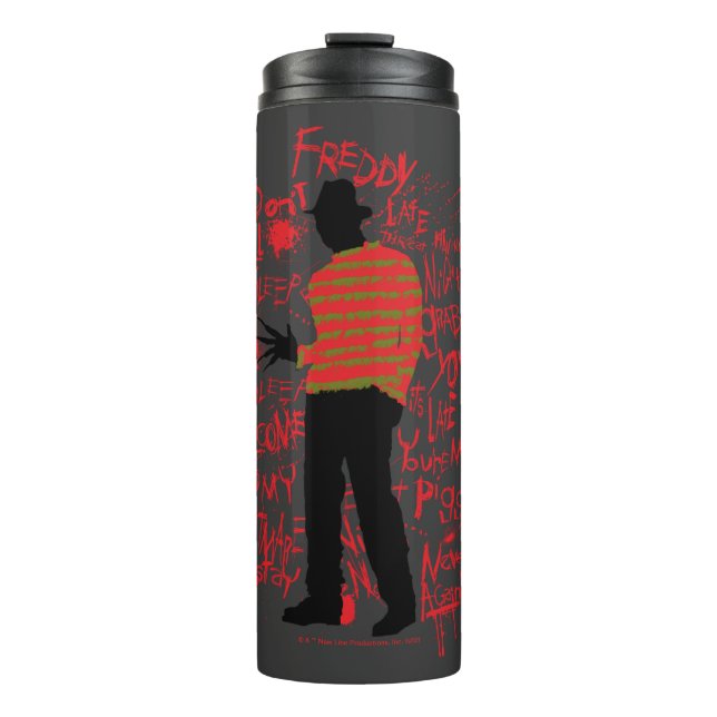 A Nightmare on Elm Street | Don't Fall Asleep Thermal Tumbler (Front)