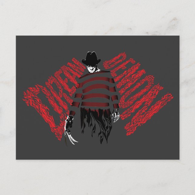 A Nightmare on Elm Street | Dream Demon Freddy Holiday Postcard (Front)