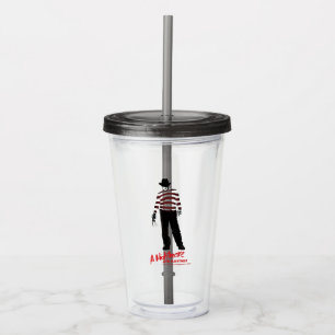 A Nightmare on Elm Street Freddy Krueger Acrylic Tumbler