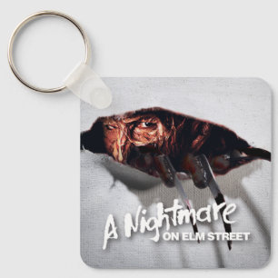 A Nightmare on Elm Street Freddy Krueger Peeking Key Ring