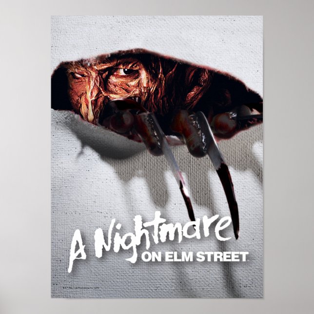 A Nightmare on Elm Street | Freddy Krueger Peeking Poster (Front)