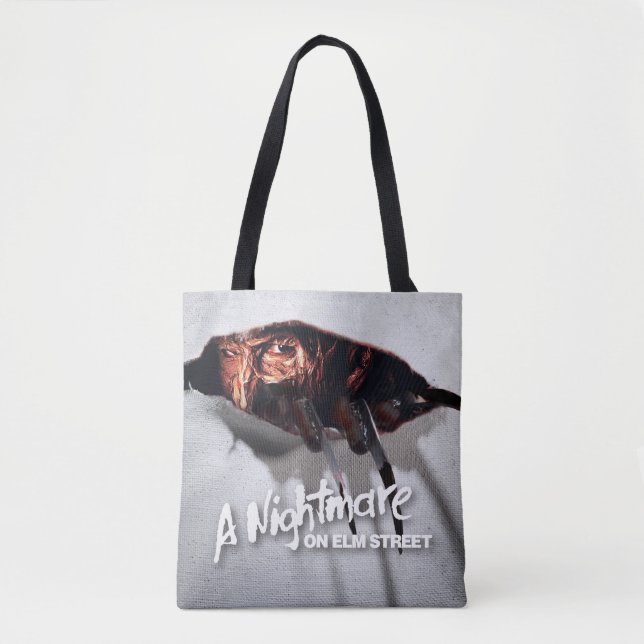 A Nightmare on Elm Street | Freddy Krueger Peeking Tote Bag (Front)