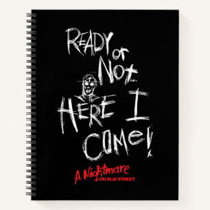 A Nightmare on Elm Street   Here I Come Notebook