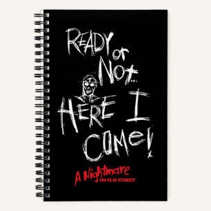A Nightmare on Elm Street   Here I Come Notebook