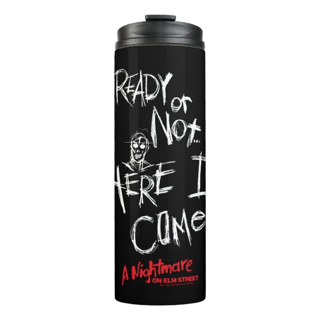 A Nightmare on Elm Street | Here I Come Thermal Tumbler (Front)