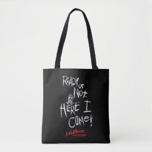A Nightmare on Elm Street   Here I Come Tote Bag