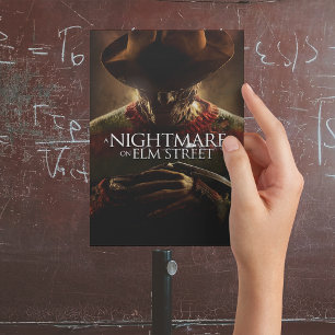 A Nightmare on Elm Street   Movie Poster Holiday Postcard