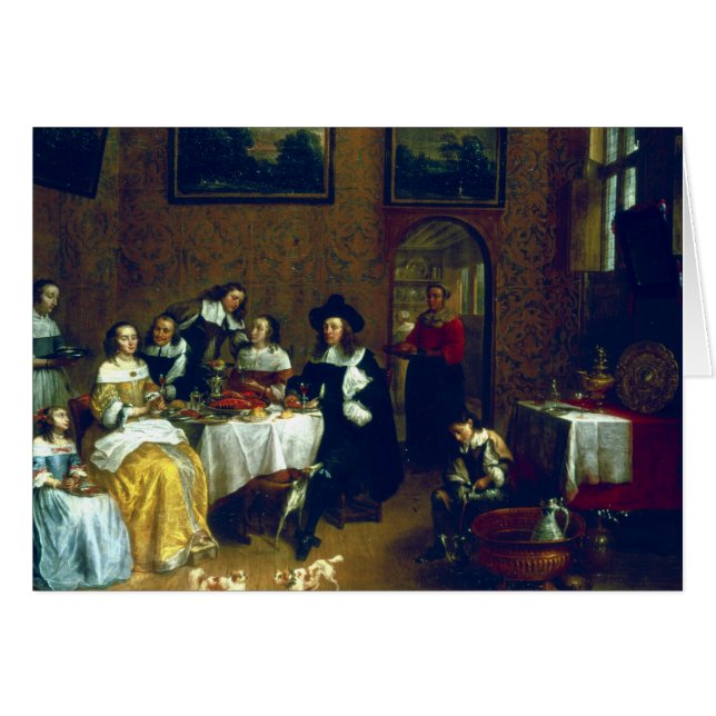 A Noble Family Dining (Front Horizontal)
