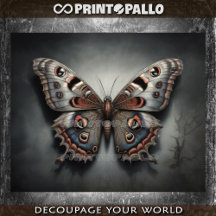 A nocturnal moth butterfly, like your thoughts -