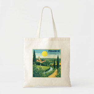 A Nostalgic Classic Travel Poster France Dordogne Tote Bag
