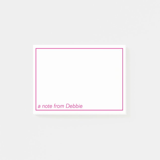 a note from (Front)