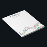 A Note From Colourful Music Note Whimsical Pattern<br><div class="desc">This colourful music note whimsical design is perfect for all musicians,  music teachers,  music students and music lovers. A design that is simple and elegant.For more music themed decor and gifts visit the rest of this shop.</div>