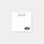 A Note from Custom Name Photographer camera