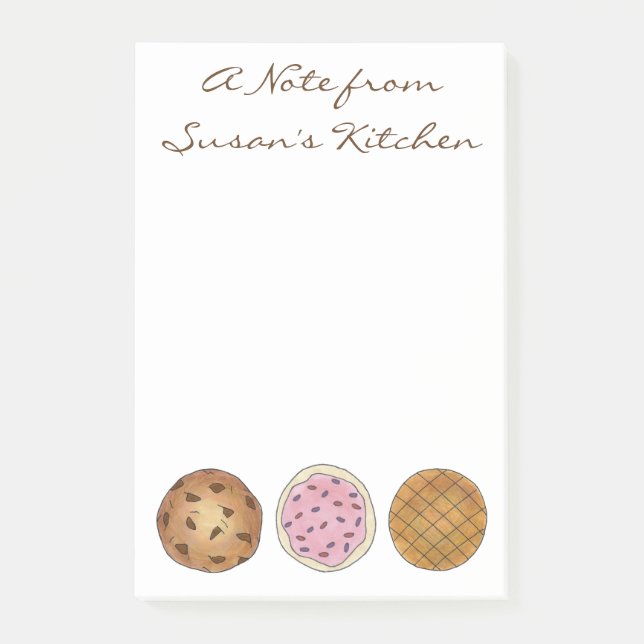 A Note From Kitchen Peanut Butter Sugar Cookie (Front)