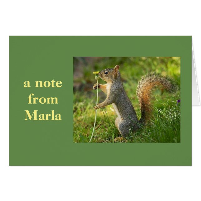 A note from Marla! (Front Horizontal)