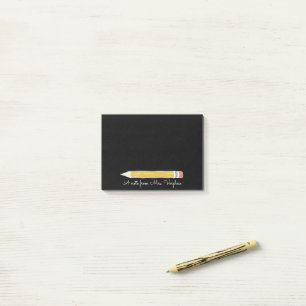 A Note From Teacher Pencil  Cute Classroom Reminde