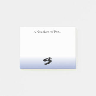 A Note from the Past- T. rex Dinosaur Post-its