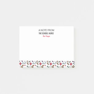 A Note From The School Nurse Custom Pattern