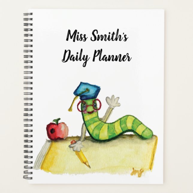 A Note From the Teacher Planner (Front)