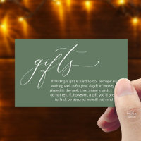 A Note On Gifts, Honeymoon Wish Wishing Well, Fund
