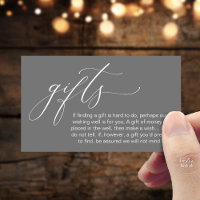 A Note On Gifts, Honeymoon Wish Wishing Well, Fund
