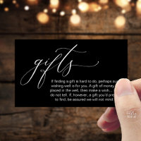 A Note On Gifts, Honeymoon Wish Wishing Well, Fund