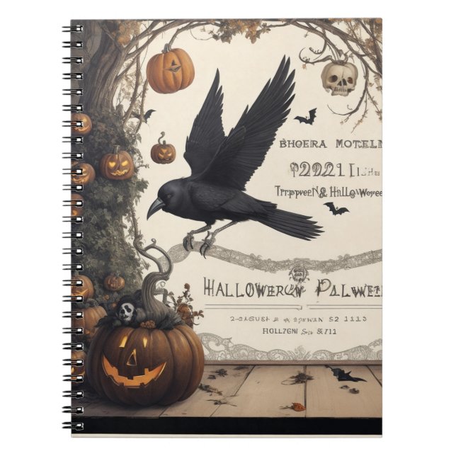 A Notebook That's as Unique as Your Halloween (Front)