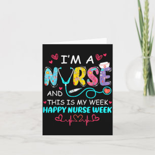 A Nurse and This is Week Happy Nurse Week 2026 Card