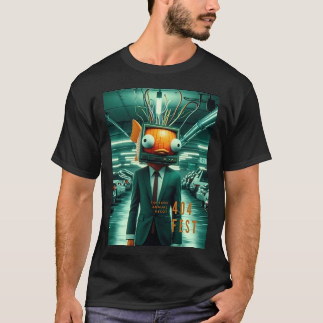 â€œ404: Fish Outta Buffer (Lagpool v10.0 Has Spawn T-Shirt (Front)