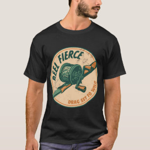 “Reel Fierce – Drag Set to Wild†Vintage Ang T-Shirt