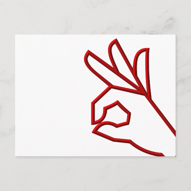 A-Okay Postcard (Front)